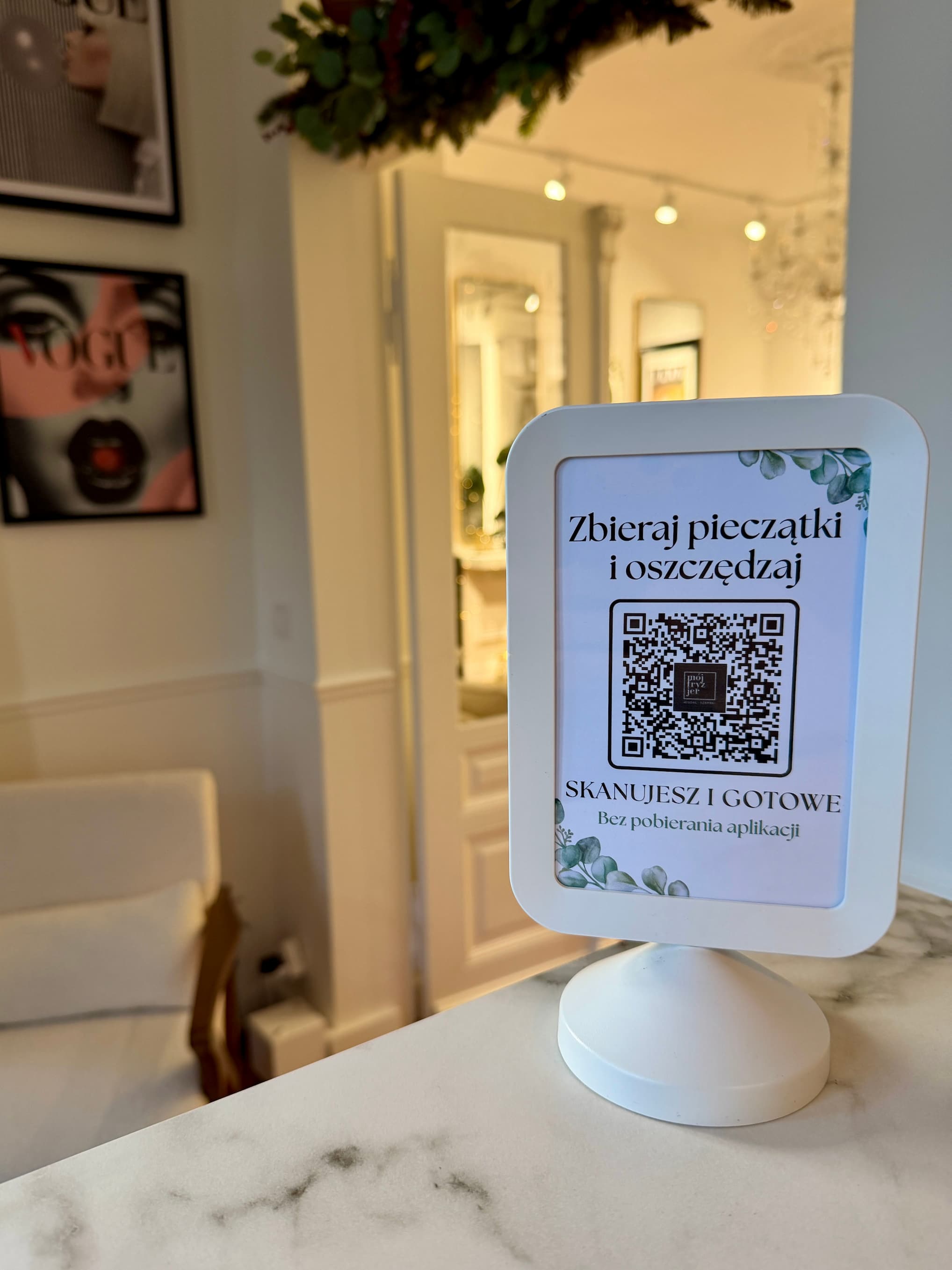 Ustaw ramkę w widocznym miejscu